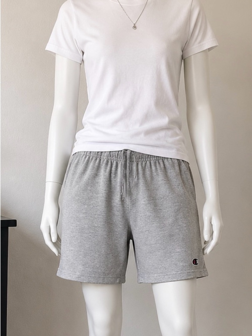 Champion Performance Gray Athletic Shorts Men’s L Drawstring